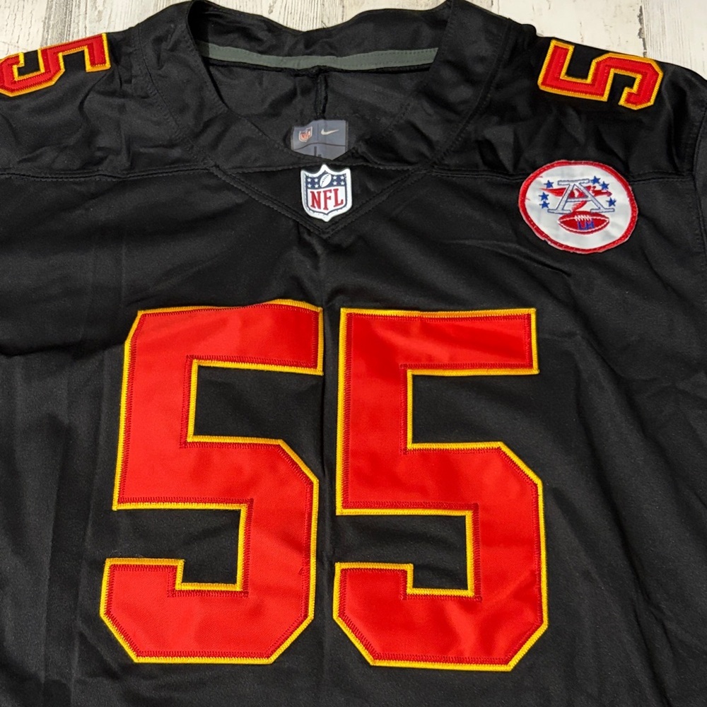 Nike Dee Ford Kansas City Chiefs Jersey Size Large - Picture 3 of 11